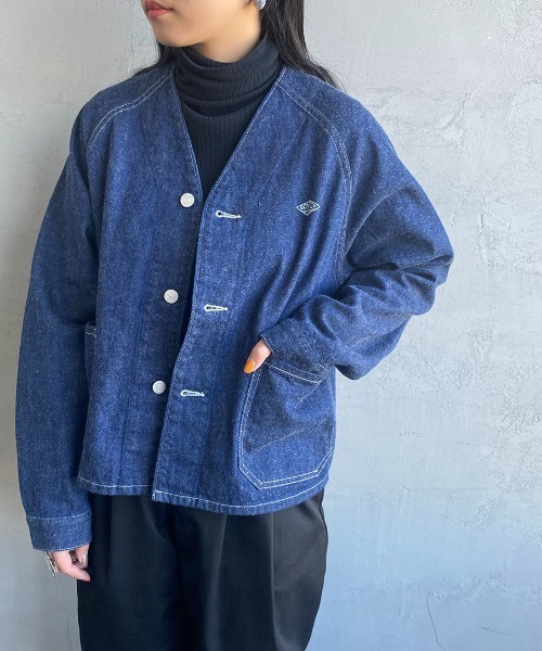 DANTON（ダントン）の「[DANTON/ダントン] ショート丈 ノーカラー