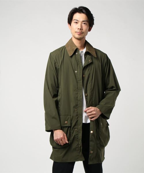 Barbour（バブアー）の「BARBOUR: 別注 ボーダー パッカブル ナイロン