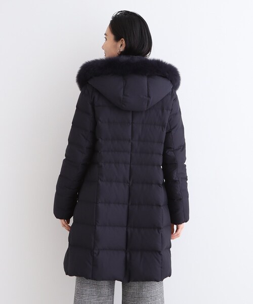 セール】【名品／撥水／抗菌防臭】ロング リサイクルダウンコート