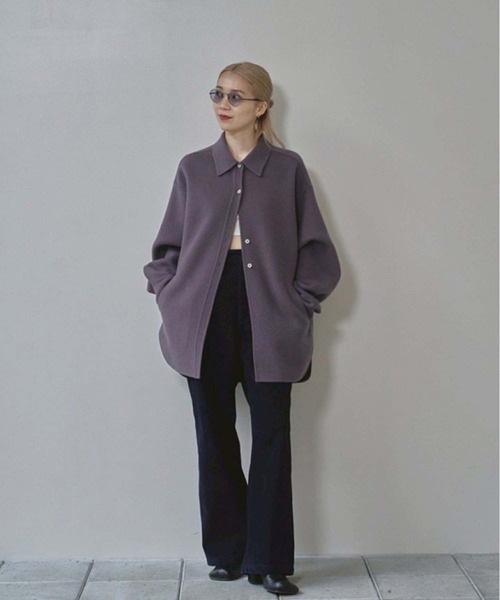 TODAYFUL/トゥデイフル】Wool Shirts Jacket/ウールシャツジャケット