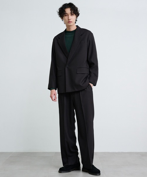 セットアップ対応 〉エバークリースGRツイルストレートスラックス