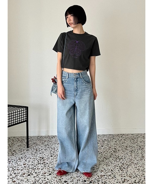 LILY BROWN（リリーブラウン）の「【LILY BROWN × ANNA SUI】ワイド