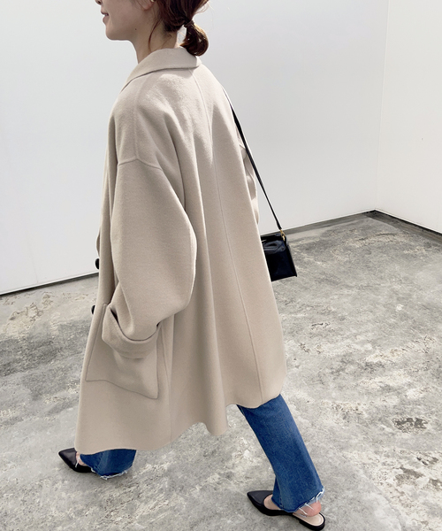 Spick & Span（スピックアンドスパン）の「W/Nyダブルブレストリバー