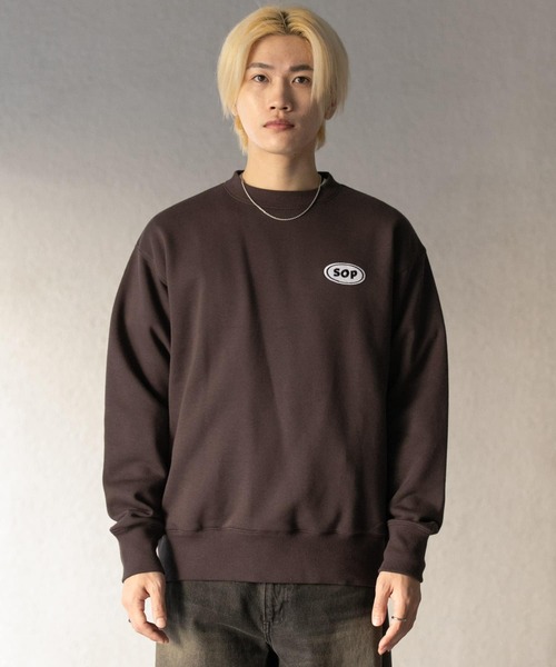 セール】ワッペンクルーネックスウェット（スウェット）｜SENSE OF