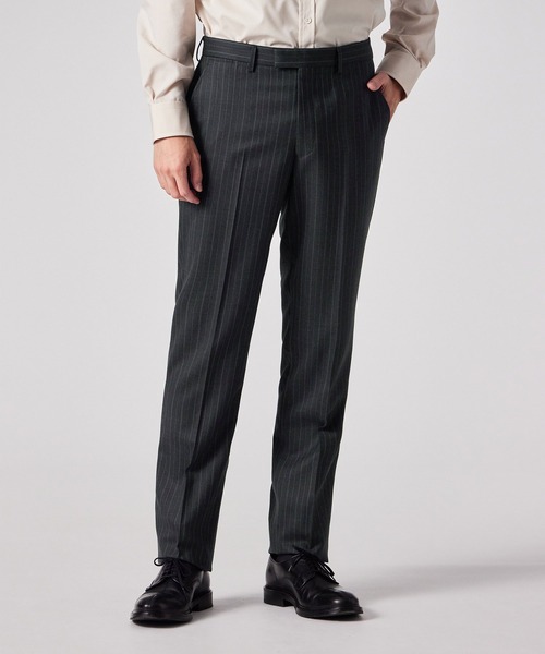 オルタネイトストライプ シングル2ボタンスーツ / 253004 609NS