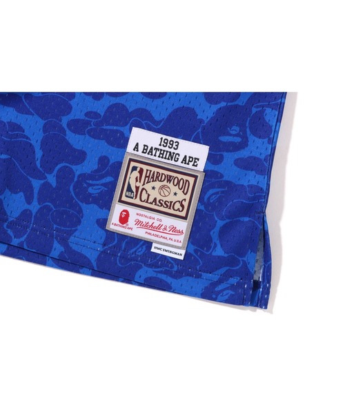 A BATHING APE（アベイシングエイプ）の「BAPE X MITCHELL & NESS