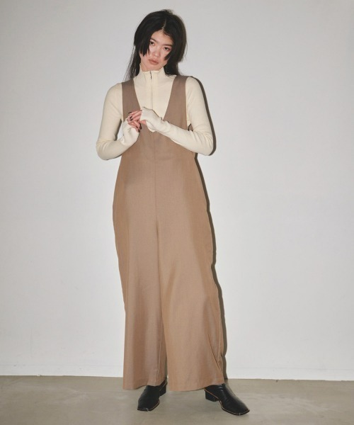 TODAYFUL（トゥデイフル）の「Uネックコンビネゾン（つなぎ