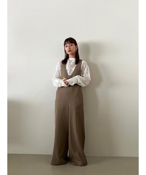 TODAYFUL（トゥデイフル）の「Uネックコンビネゾン（つなぎ