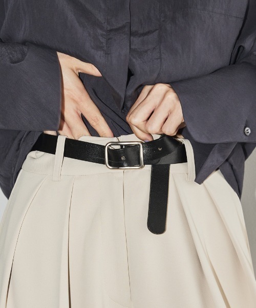 Backle Leather Belt（ベルト）｜TODAYFUL（トゥデイフル）の