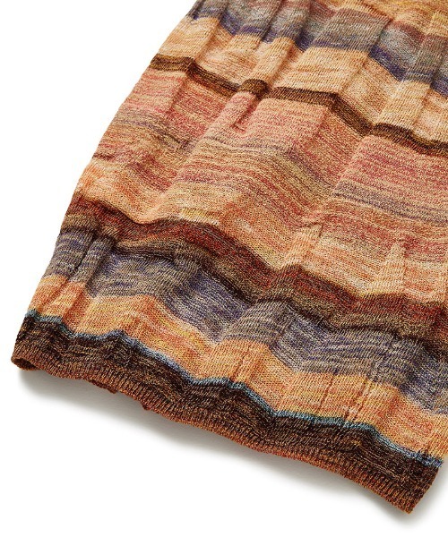 PERVERZE（パーバーズ）の「Wave Border Loose Knit Pants（その他