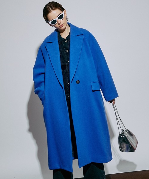 MAISON SPECIAL（メゾンスペシャル）の「Super100 Melton Loose Coat