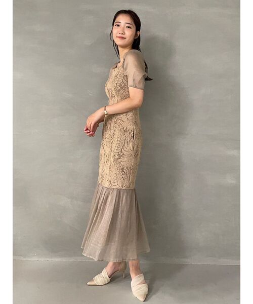 LAGUNAMOON（ラグナムーン）の「LADYエンブロイダリーマーメイドドレス