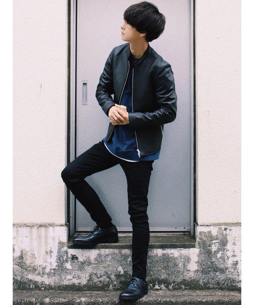 LIDNM（リドム）の「LIDNM/リドム/ラムレザーシングルライダース