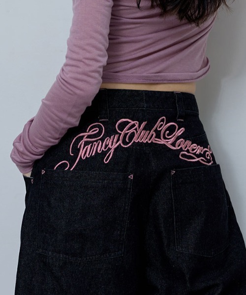 A'GEM/9 × .kom 『 FANCY CLUB/ファンシークラブ』 FRONT PINTUCK WIDE