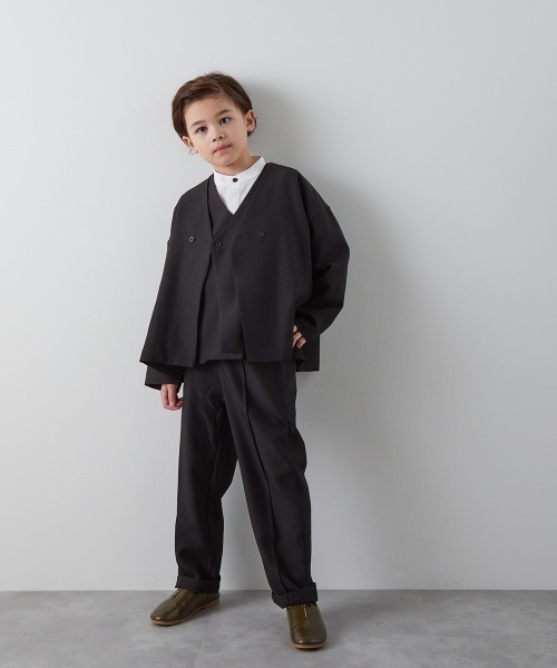 riziere（リジェール）の「ノーカラージャケットセットアップ（スーツ