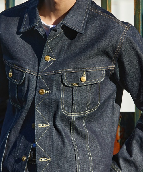 RRL リジッド デニムジャケット LEE 101タイプ セルビッチ RRL