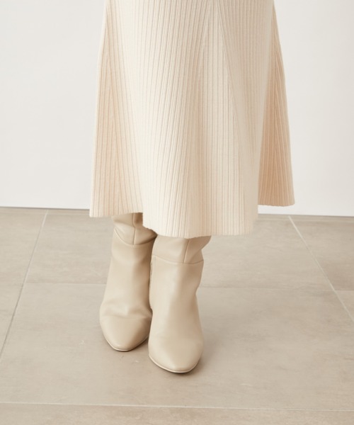 SNIDEL（スナイデル）の「シアーレイヤードカシュクールワンピース