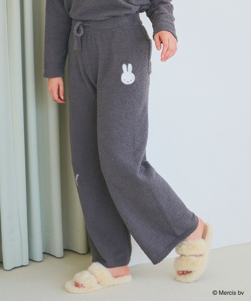 セール】【miffy/ミッフィー】もこもこルームウェアロングパンツ（上下