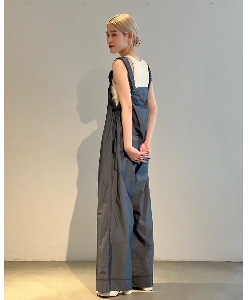 TODAYFUL（トゥデイフル）の「サイドギャザーコンビネゾン（つなぎ