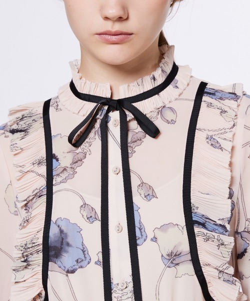 フラワーシフォンワンピース（ワンピース）｜Sov.（ソブ）の