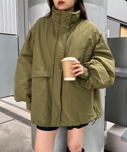 セール】【軽くて暖かい/マルチウェイ】BIGポケットスタンドワーク