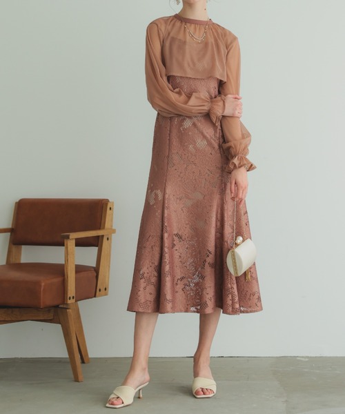 セール】シフォンボレロセットメニーウエイドレス（ドレス）｜Dorry