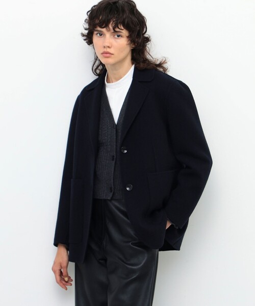 BACCA（バッカ）の「ライトメルトンダブルフェイス テーラード