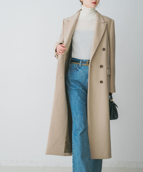 Noble（ノーブル）の「メルトンロングチェスターコート（チェスター