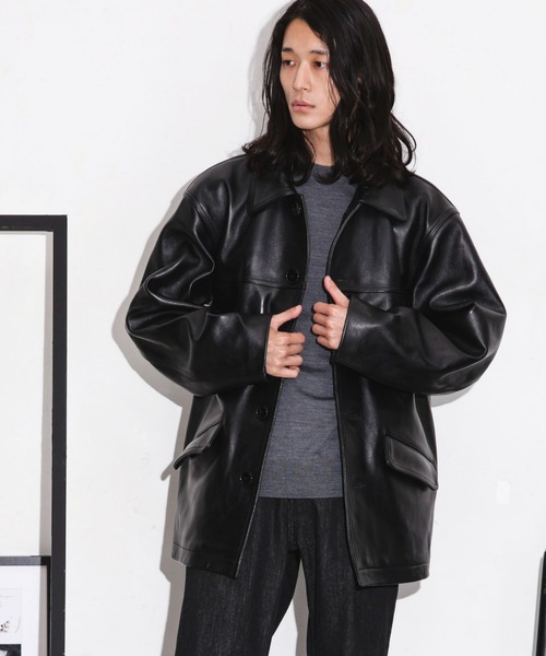 schott（ショット）の「SCHOTT/別注 LEATHER CAR COAT（ライダース