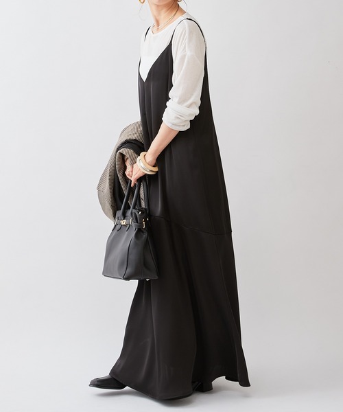 新品未使用⭐︎machatt⭐︎サテンフレアキャミソール 38サテンフレア