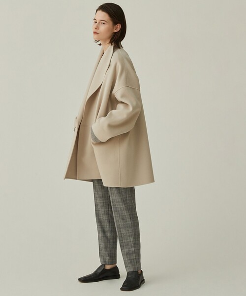 DES PRES（デ・プレ）の「□ダブルフェイスメルトンビーバー ショート