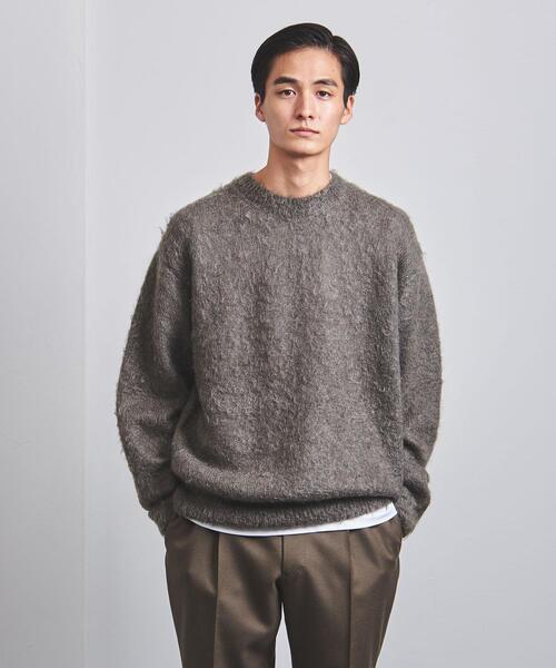 AURALEE AURALEE ミントグリーン クルーネックセーター (オーラリー