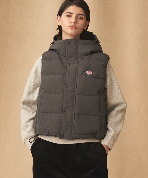 DANTON（ダントン）の「WOMEN'S HOODED DOWN VEST（ダウンベスト