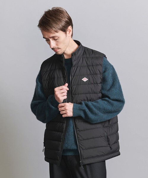 DANTON＞ ミドル ダウン ジップ ベスト（ダウンベスト）｜DANTON