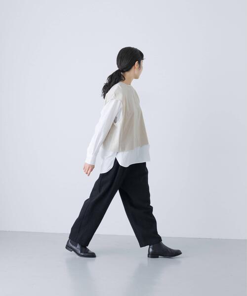 かぐれ（カグレ）の「コットンベルベット2WAYベスト（ベスト）」 - WEAR