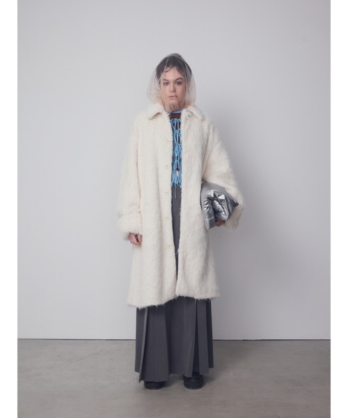 PAMEO POSE（パメオポーズ）の「Shaggy With Ribbon Coat（その他