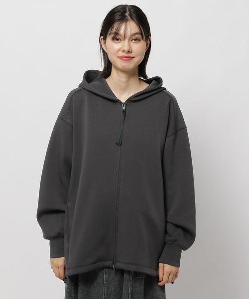 niko and（ニコアンド）の「ライトダンボールZIPパーカー（パーカー