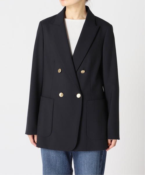 IENA（イエナ）の「ウールダブルブレストジャケット（テーラード