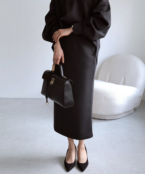 ダンボールタイトスカート（スカート）｜evernavy（エバーネイビー）の