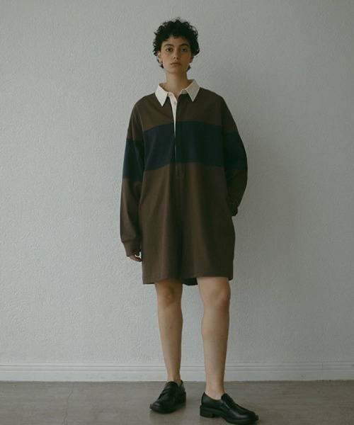 ETRE TOKYO（エトレトウキョウ）の「ラガーシャツショート