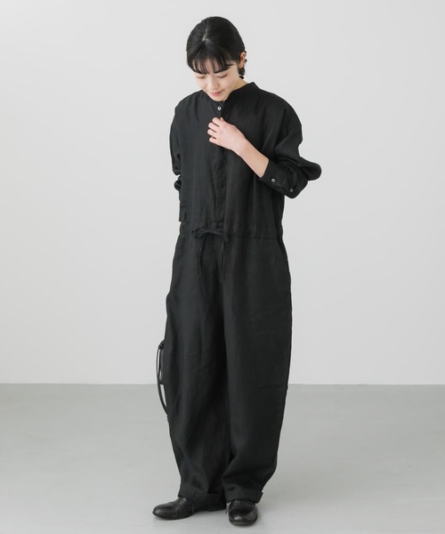 かぐれ（カグレ）の「リネンオールインワン（サロペット