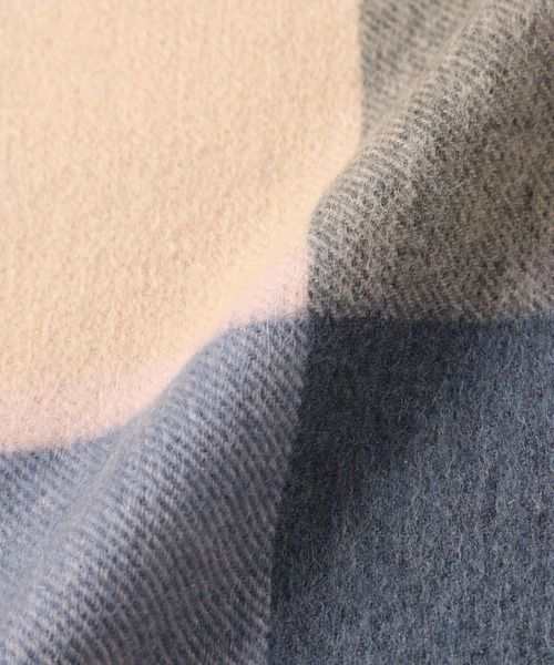 IENA（イエナ）の「【CERVINO】チェックカシミヤストール 70*180