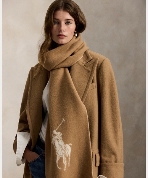 Big Pony ウール マフラー（マフラー）｜POLO RALPH LAUREN（ポロ