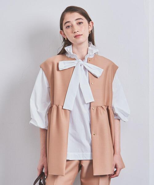 UNITED ARROWS（ユナイテッドアローズ）の「C/N ギャザー フリル