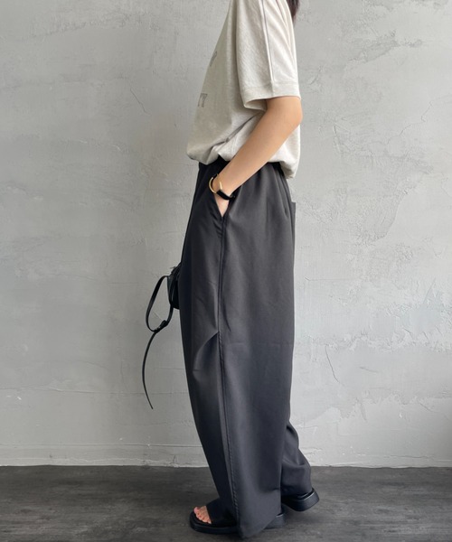 mizuiro ind/ミズイロインド] ワイドカーゴパンツ（カーゴパンツ