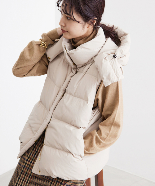 IENA（イエナ）の「リサイクルダウンベスト（ダウンジャケット/コート