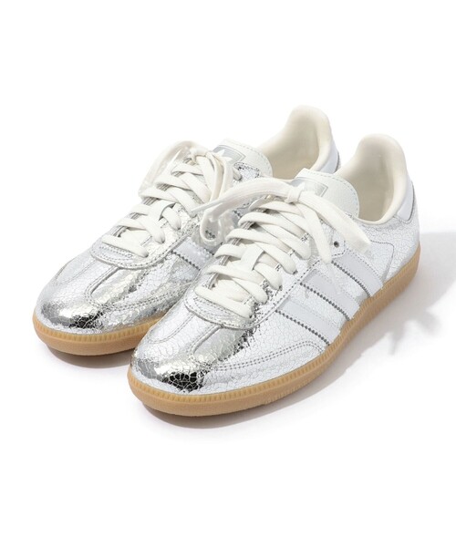 セール】adidas Originals SAMBA OG シルバースニーカー（スニーカー