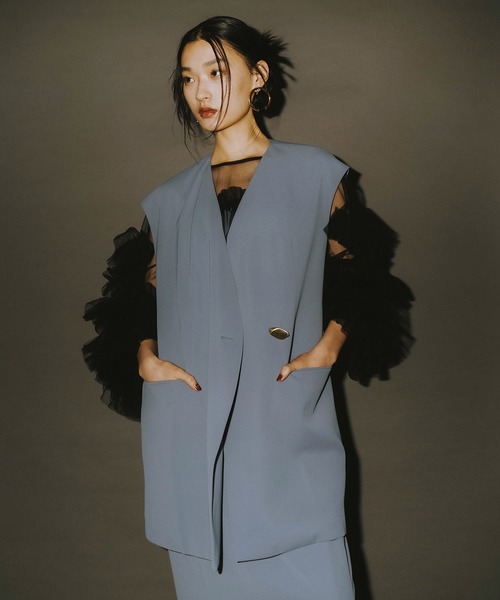 2点セットアイテム】 バックシアージレセットアップ・デコラティブ