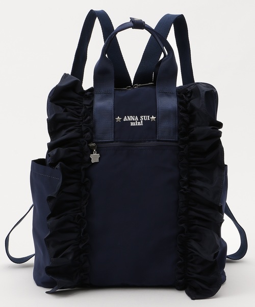 ANNA SUI mini（アナスイ・ミニ）の「フリルマザーズリュック（バック