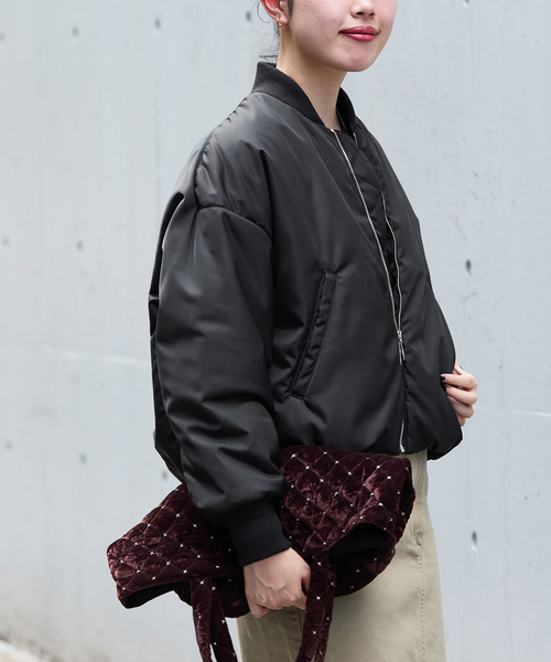 IENA（イエナ）の「TICCA/ティッカ 別注 ショート MA-1 ブルゾン（MA-1